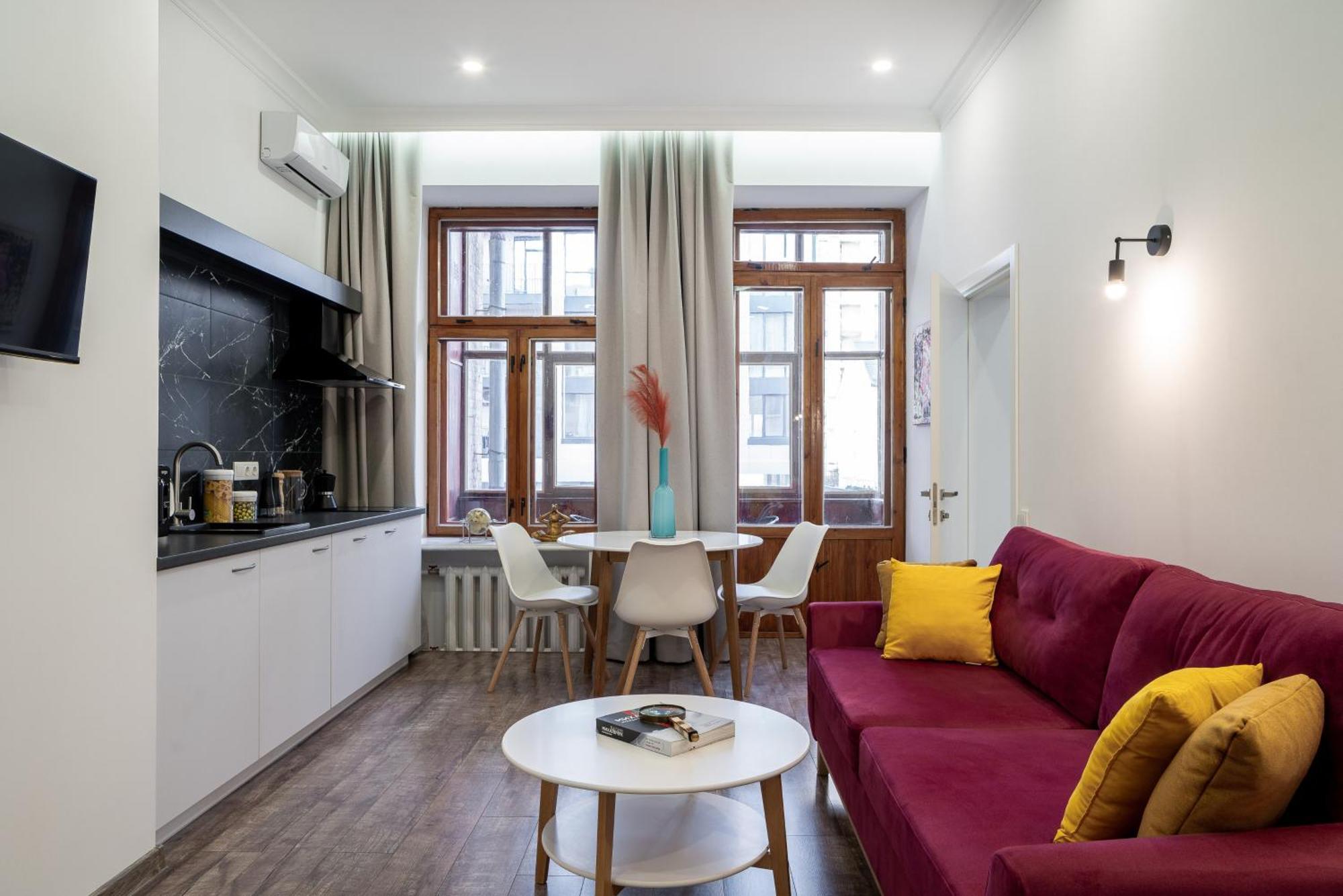 Yaroslav Val Lux Apartments Kiev Exterior foto
